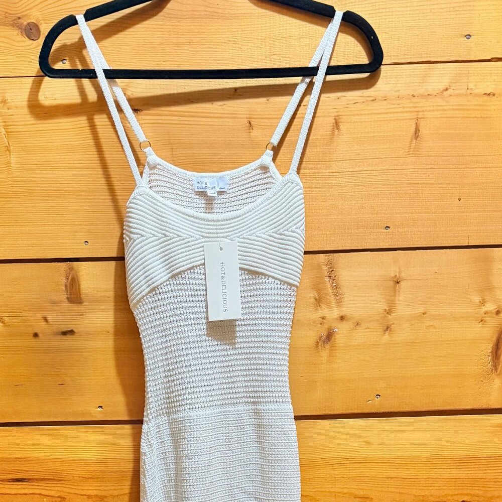 Knit / crochet dress - Hot & Delicious - NWT